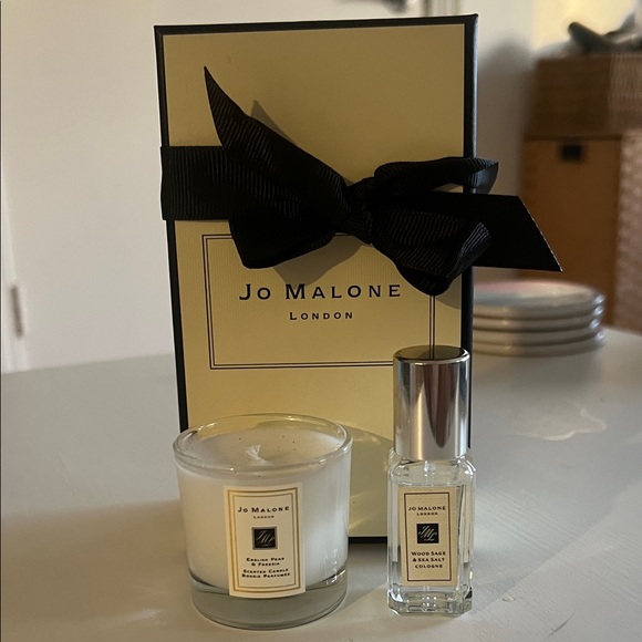 Jo Malone 3.4oz English Pear Mini English Pear Candle and Mini Wood Sage